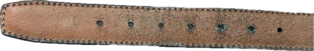 Tommy Hilfiger Men's Brown Leather Casual Belt Contrast Stitching Western Office - Picture 10 of 11